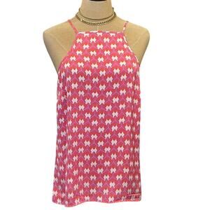 Banana Republic x Milly Collection Pink Orange Tank Top Shirt Women's size S